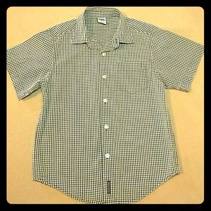Boys Size 6 Blue Gingham